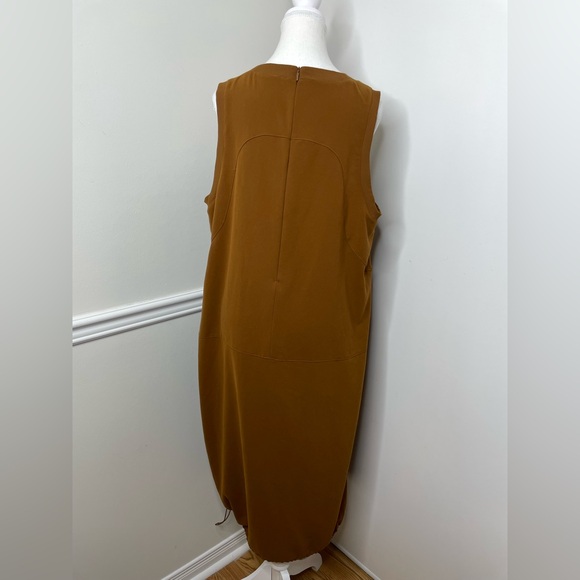 Lululemon Pocketed Drop-Waist Midi Dress Copper Brown 14 - Picture 13 of 15